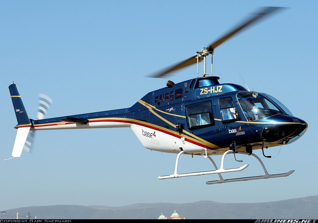 Bell 206 JetRanger — véhicule réel qui a inspiré la Buckingham Maverick de GTA 6